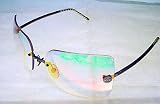 CHANEL Sunglasses 4034 Unisex Rimless Silver Temples
