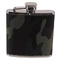 Edelstahl Flachmann Bezug woodland 6 OZ, 170 ml