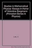 Studies in mathematical physics : essays in honor of Valentine Bargmann