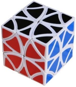 Millionaccessories 57mm Puzzle Curvy Copter Cube White by Millionaccessories