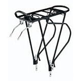 Sunlite Bicycle Welded Spring Rear Rack, (Black)