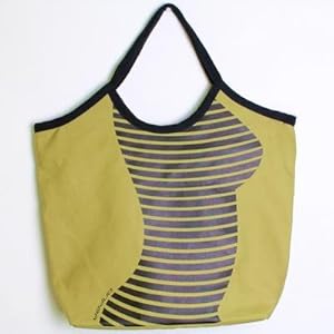 Blue Contour Canvas Bag