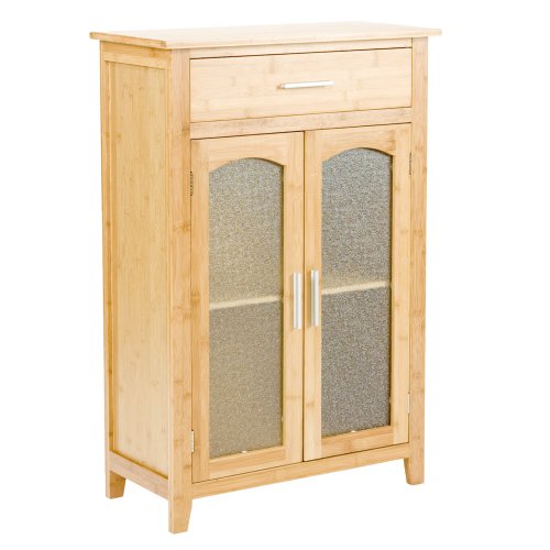 SEI Bamboo Storage Cabinet