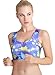 Lttcbro Women's 3D Printed Seamless Bra Activewear Top Wireless Sports Bra Yoga Vest X-Large Multiple-1