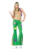 Leg Avenue Women's Peace Sign Hippie Dress
