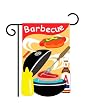 Barbecue Garden Flag Indoor/outdoor 13.5" X 18"