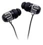 Fidelity Noise Reducing Earphones with Titanium Drivers for Portable Media Devices - Black