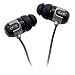 Fidelity Noise Reducing Earphones with Titanium Drivers for Portable Media Devices - Black