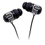 Fidelity Noise Reducing Earphones with Titanium Drivers for Portable Media Devices - Black