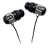 Fidelity Noise Reducing Earphones with Titanium Drivers for Portable Media Devices - Black