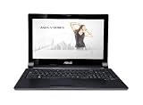 Asus X5MSN-SX091V 39,6 cm (15,6 Zoll) Notebook (Intel Core i7 2630QM, 2GHz, 16GB RAM, 750GB HDD, NVIDIA GT 550M, Blu-ray, Win7 HP) schwarz/silber