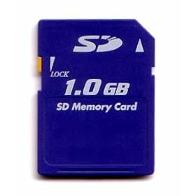 Toshiba 1Gb Secure Digital SD Card SD-M01G