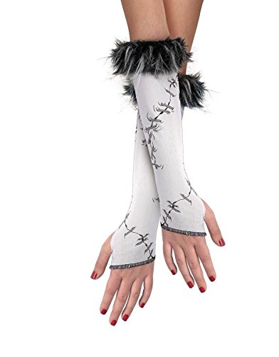 Disguise D/Ceptions 2 Stitched Glovettes Costume Accessory, One Size Child
