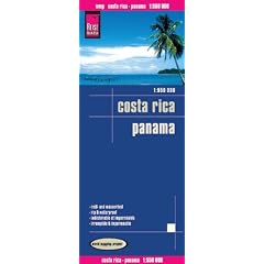 Costa Rica. Panama 1 : 550 000: Kartenbild 2seitig, klassifiziertes Stra�ennetz, Ortsindex, GPS-tauglich, wasserfest impr�gniert, Spezialpapier ... Stra�ennetz. Ausf�hrlicher Ortsindex