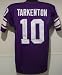 Fran Tarkenton Autographed/Hand Signed Minnesota Vikings Jersey w/HOF 86