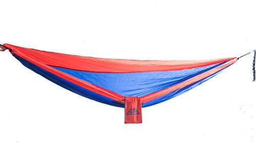 Parachute Hammock by Goodman Gear Includes Hanging Tree Straps for limited time! Best Portable Hammock for Hiking, Backpacking, Camping, Scouting, Expeditions, Backyard Relaxing and Dorm Rooms. Why Pay More Separate? Brought to You By a Top USA Outfitter and Satisfaction Is Guaranteed!