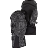 686 Luster Insulated Women's Snowboard Mitten - Black Heather Plaid Size Small