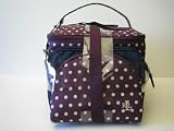 Lauren Ralph Lauren - Lauren by Ralph Lauren Set of Three Cosmetics Bags, Dark Purple / Navy Blue