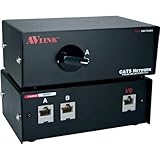 2PORT CAT5 RJ45 Manual Switch Beige