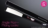 T3 Bespoke Narrow Duality Single Pass Tourmaline Ceramic Dual Voltage Flat Iron (Model:73415)