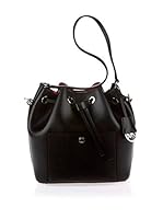 Michael Kors Bolso asa al hombro (Negro / Fucsia)