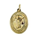 14K Gold Vintage Christmas Stocking Charm