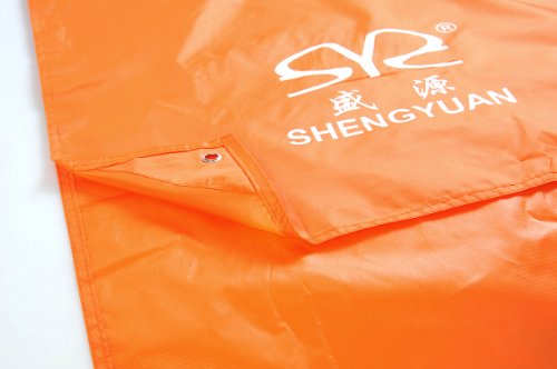 SY Imperméable de camping multi-usage / tapis de sol / toile de tente, orange (SY-134-02 FR)