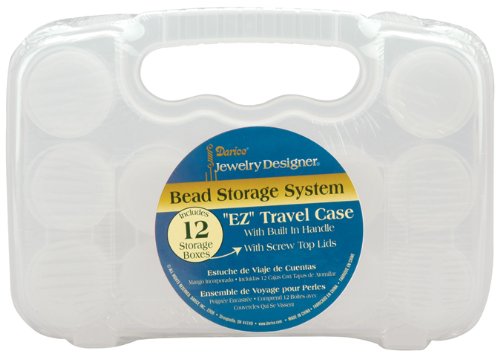 Darice JD Bead Storage System w/12 Containers