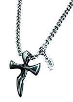 Police Grace Stainless Steel and IPB Unisex Pendant