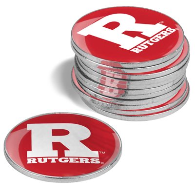 Rutgers Scarlet Knights Golf Ball Markers