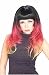 Fancy Dress Costume - Tri Color Wigs - Sunburst Wig