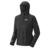Mountain Hardwear Women's Effusion Hooded Jacket - Black M