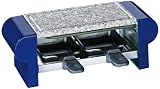 Küchenprofi - 17 8000 12 00 - Raclette "Hot Stone Duo" pour 2 personnes - Bleu (Import Allemagne)