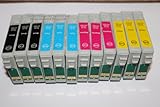 WANTMOREINK 12 MultiPack Epson Compatible Ink Cartridges (3 SETS) Replaces Epson T0715 T0891 T0892 T0893 T0894 T0895 TO711 TO712 TO713 TO714 TO715 (replaces 3x : T0711 T0712 T0713 T0714) T0715- Latest Version Chip Supplied by Delcomcomputers & Wantmoreink