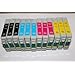 WANTMOREINK 12 MultiPack Epson Compatible Ink Cartridges (3 SETS) Replaces Epson T0715 T0891 T0892 T0893 T0894 T0895 TO711 TO712 TO713 TO714 TO715 (replaces 3x : T0711 T0712 T0713 T0714) T0715- Latest Version Chip Supplied by Delcomcomputers & Wantmoreink