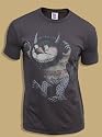 Junk Food Where the Wild Things Are Wild Thing Charcoal T-shirt Tee