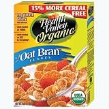 Health Valley Oat Bran Flakes, 12.65-Ounce (Pack of 6)