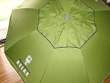 Tommy Bahama 7 Ft Beach Umbrella with Sand Anchor and Tilt SPF 100 - Green