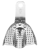 Impression Tray, Regular, Aluminum, L UPPER