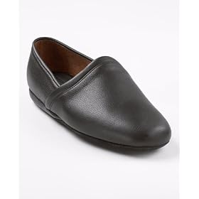 Club Room Frank Closed-Back Leather Slipper by Club Room