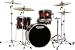 Pacific Drums by DW Platinum Exotic Solid Maple Snare, 5X14 Natural To Black Curly