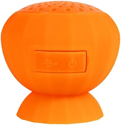 Digital Treasures 09012-PG Lyrix JIVE Water Resistant Bluetooth Speaker (Orange)