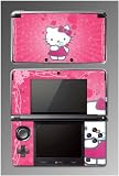 Cute Kitty Hearts Pink Princess Bubbles Game Vinyl Decal Cover Skin Protector #6 for Nintendo 3DS