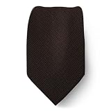 MK-411 - Chocoalte Brown - Michael Kors Silk Necktie