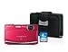 Fujifilm FinePix Z90 14 MP Digital Camera with Fujinon 5x Wide Angle Optical Zoom Lens and 3-Inch Touch-Screen LCD (Red Bundle)