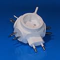 "AVE-A" EURO Reiseadapter Adapter f�r Steckdose Schuko USA Japan Mexico Kanada China Australien Neuseeland Argentinien GB England Irland Zypern Kuwait Italien Kanaren Chile Kuba Indien S�dafrika u. viele andere L�nder