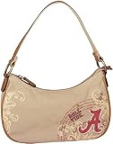 Fossil Women's NCAA Handbag - Alabama - Letterman Hobo (Color: Camel)