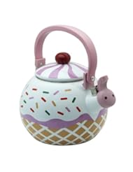 Kitchen: Supreme Housewares Whistling Tea Kettle, Strawberry Cupcake - Supreme Housewares