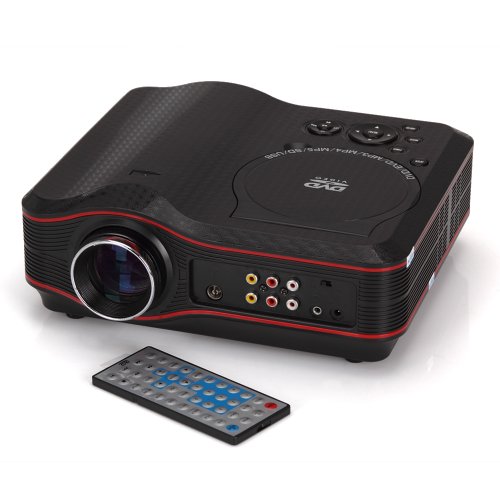 Multimedia LED Projector  Built-in DVD Player, 