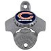 Chicago Bears Wall Mounted Bottle Opener - NFL Football - Fan Shop Sports Team Merchandise